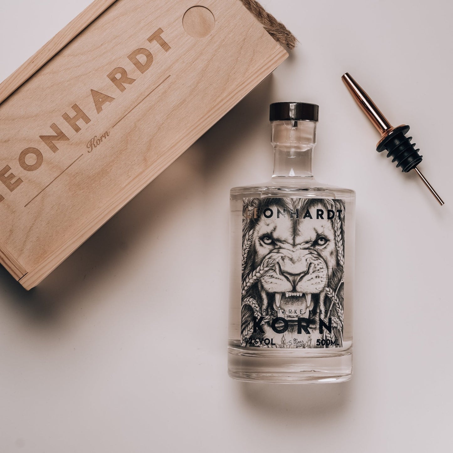 Leonhardt Doppelkorn // Der starke Klare - Leonhardt Korn
