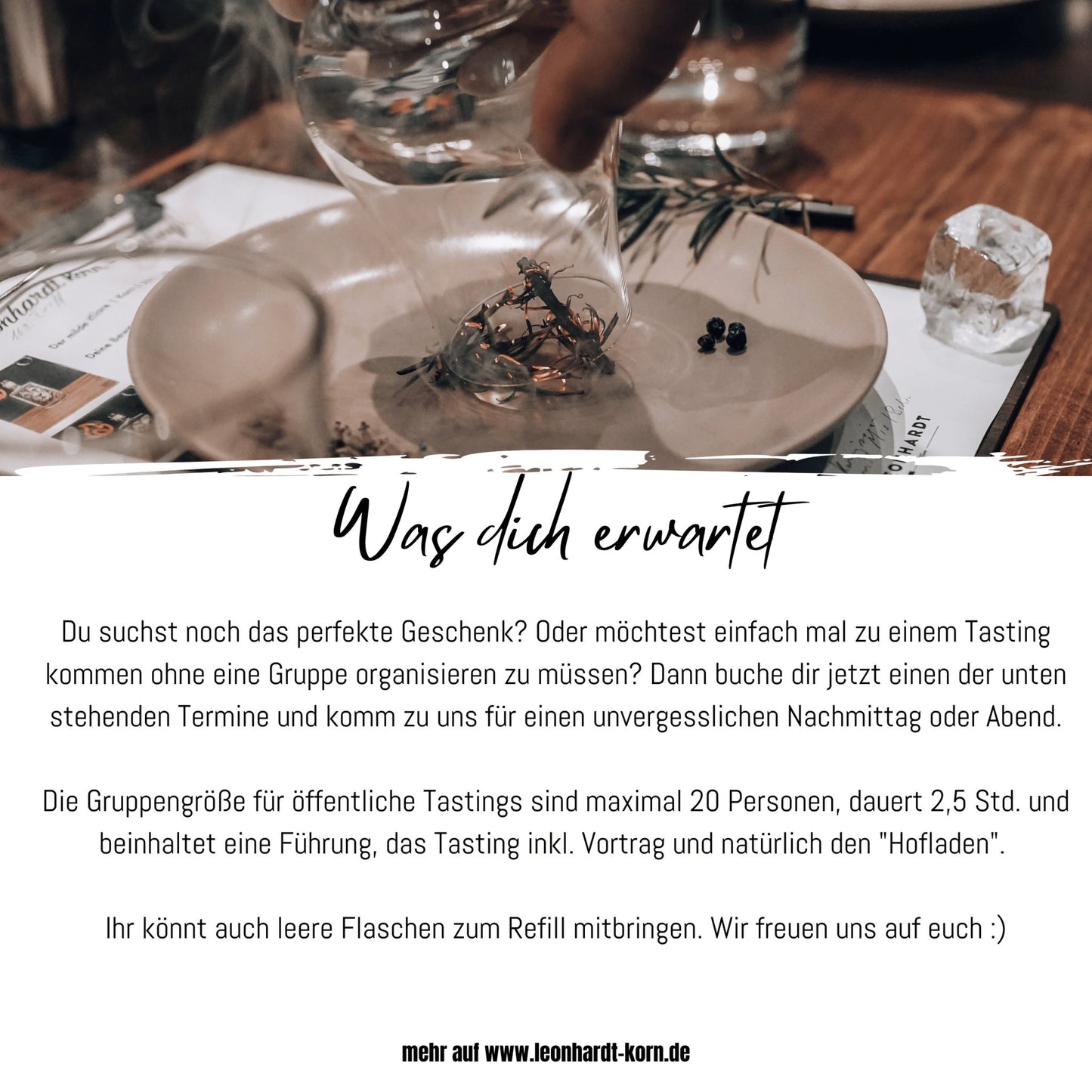 Öffentliches Tasting bei Leonhardt Korn - Leonhardt Korn