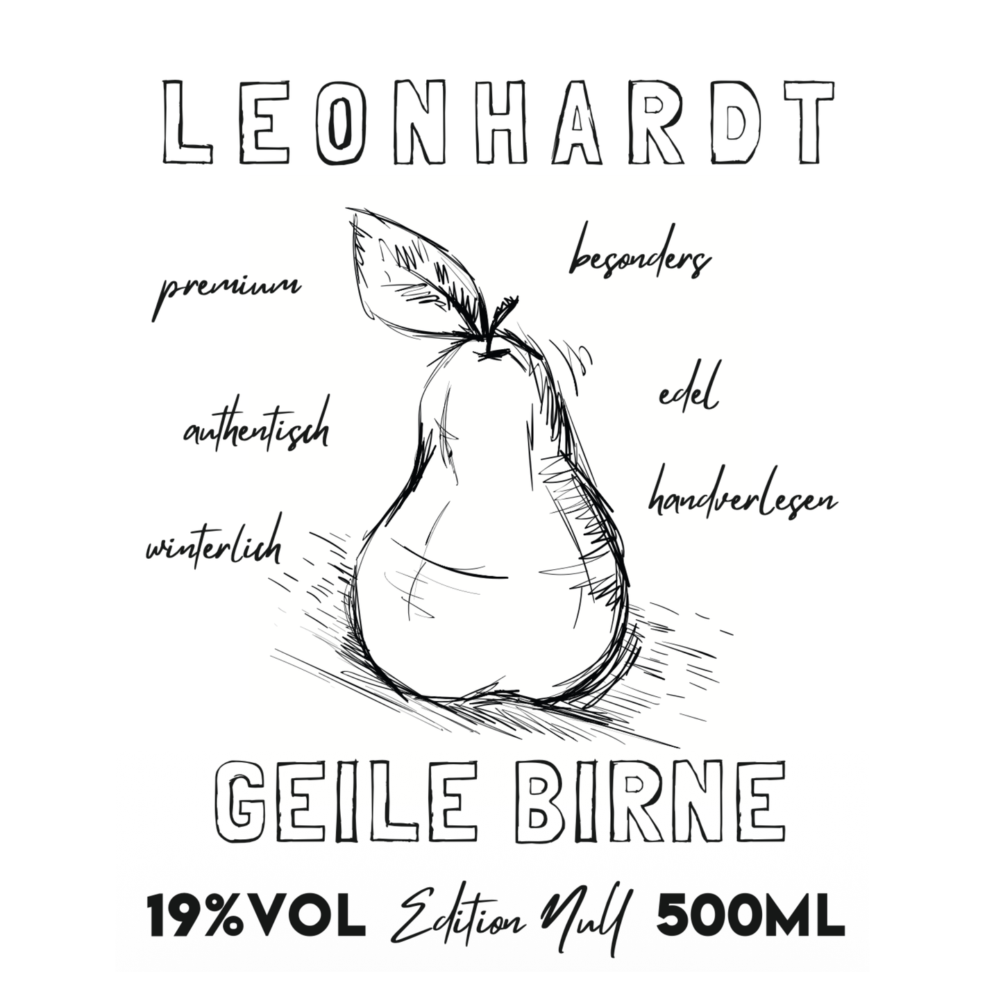 Leonhardt Korn // Geile Birne (Edition Null)