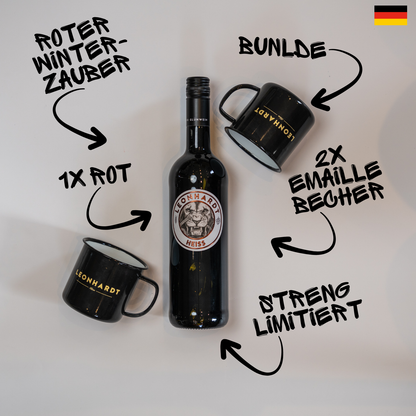 Geiler Winterzauber Buddel & Becher 🔥