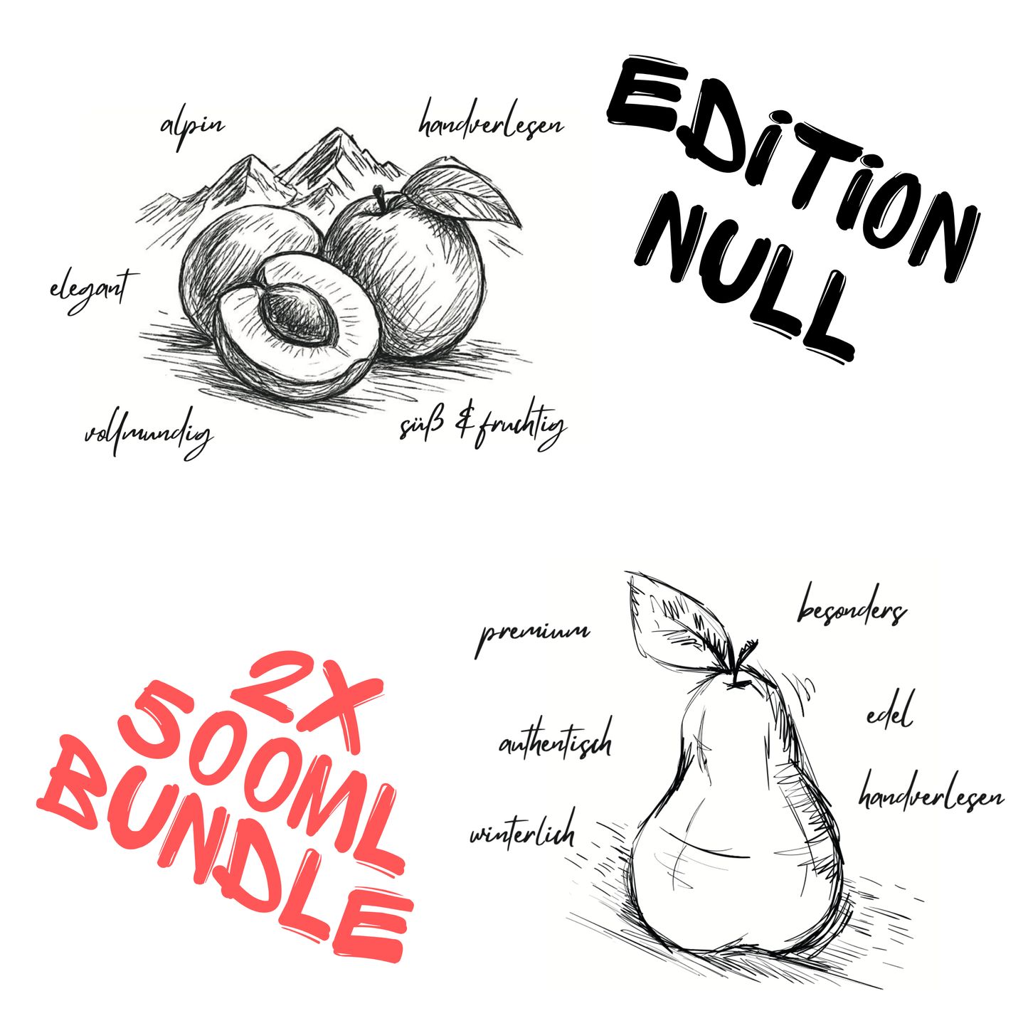 Edition Null Bundle (Marille & Birne)